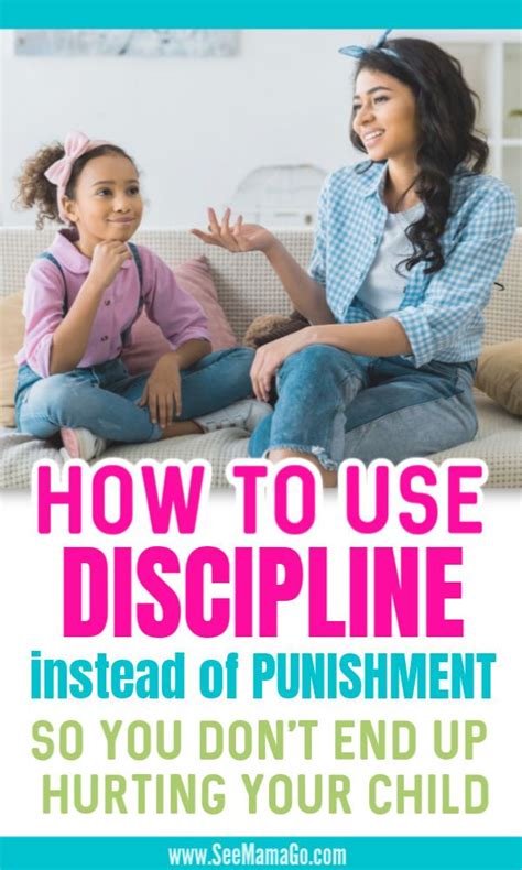 How To Use Discipline Instead Of Punishment Discipline Kids Kids