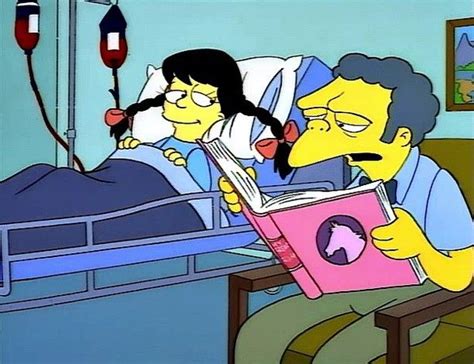 Simpsons Youre The Man At The Hospital Who Reads To Sick Children