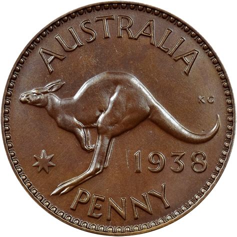 Australia Penny Km 36 Prices And Values Ngc