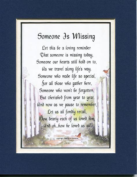 Bereavement Sympathy Memorial Poem T Loss Of Father Husband Etsy