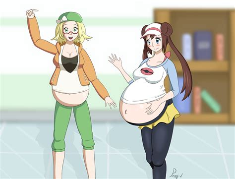 Pregnant Unova Trainers By Pacci D On Deviantart