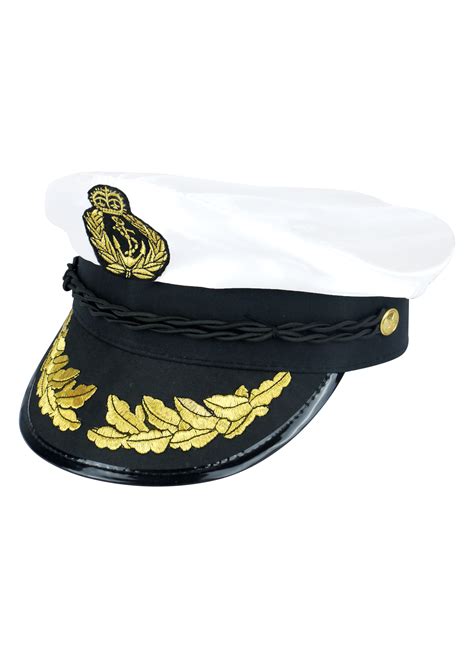 Navy Captain Hat Adult Henbrandt Ltd