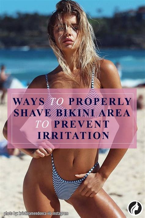 Make Sure You Shave Bikini Area In The Proper Way Not To Damage Your