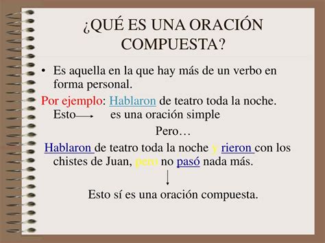 10 Oraciones Compuestas