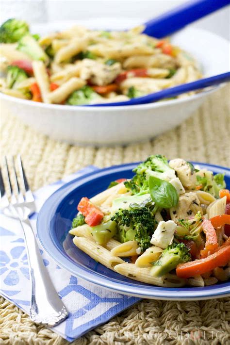 Chicken Broccoli Pasta Salad The Foodolic Recipes