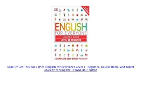 Pdf English For Everyone Level 1 Beginner Course Book