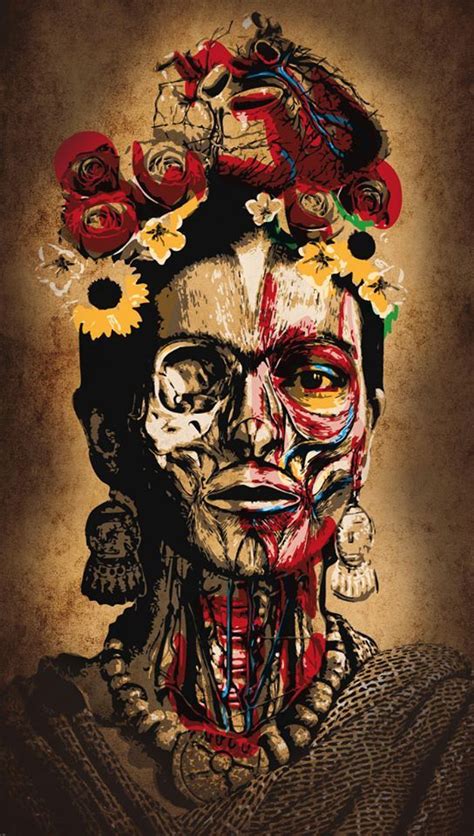 Artist Orticanoodles Frida Kahlo Paintings Street Art Kahlo Paintings