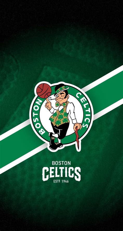 Boston Celtics Nba Iphone 678 Lock Screen Wallpaper In 2021