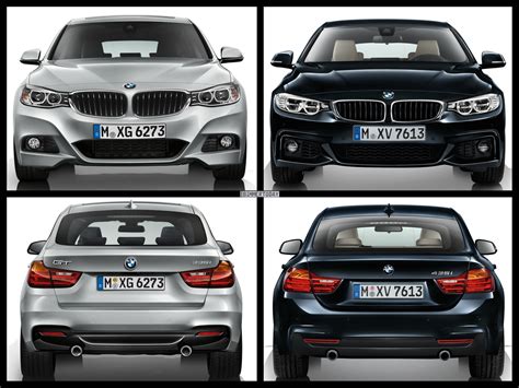 It's time to find out. BMW 4 Series Gran Coupe vs. BMW 3 Series GT - Photo Comparison