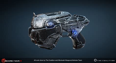 Eugene Slautin Weapons Vehicles And Robots Of Gears Of War 4