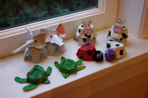 30 Recycling Egg Cartons Craft Ideas