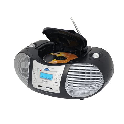 Boytone 97097166m Portable Music System With Cd Player And