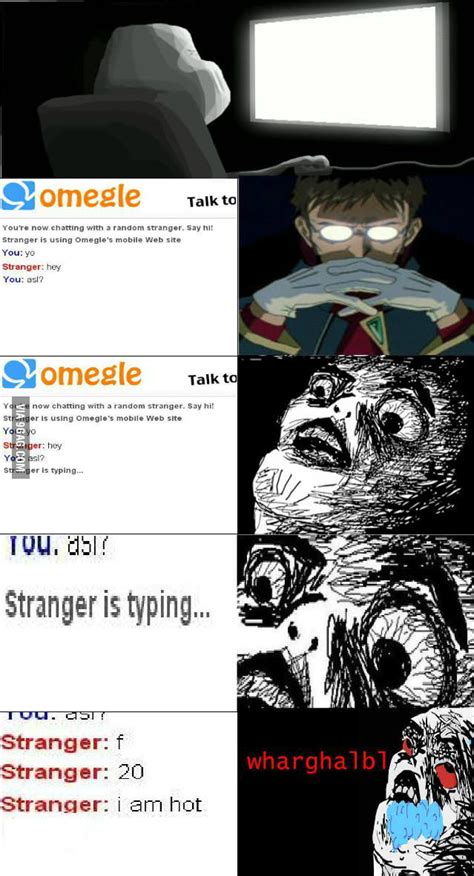 meanwhile someone new to omegle 9gag