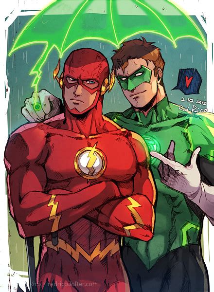 Barry Allen Green Lantern Hal Jordan The Flash Green Lantern