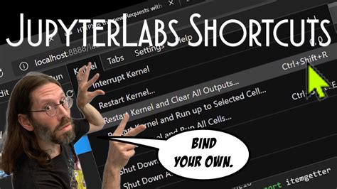 Jupyterlab Keyboard Shortcuts Restart Kernel And Clear All Outputs Youtube