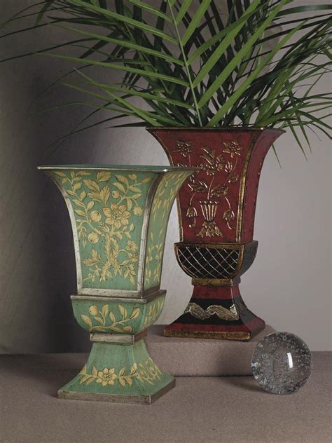 You can have interesting browse our decorative accents section to find products you'll love. Blue/Green Iron Vase Home Decor