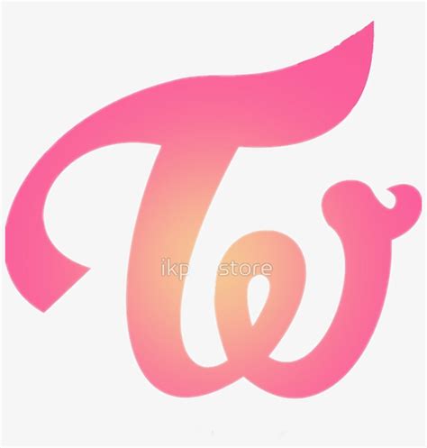 Twice Logotwice Kpop Logo Once Twicejyp Twice Yellow Logo Transparent