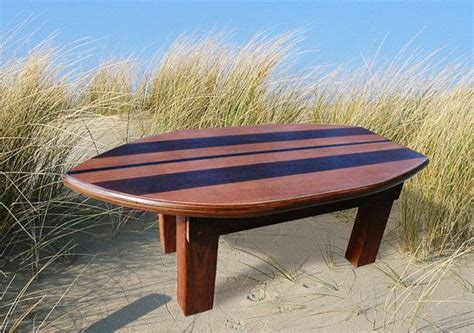 Giancarlo marble top coffee table. Surfboard made into coffee table | Surfboard coffee table ...