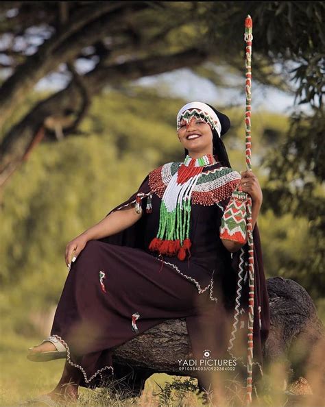 Beautiful Oromo Girl Ethiopian Clothing Culture Clothing