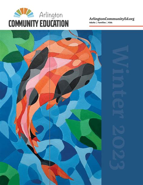 Arlington Community Education Winter Catalog Page