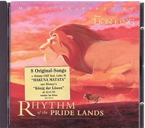 Rhythm Of The Pride Lands Lion King Ii Amazones Cds Y Vinilos