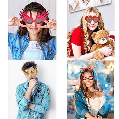 Td Ives Funny Glasses Party Sunglasses Costume Sunglasses Masks 12 Pack Cool Shaped Funny Party