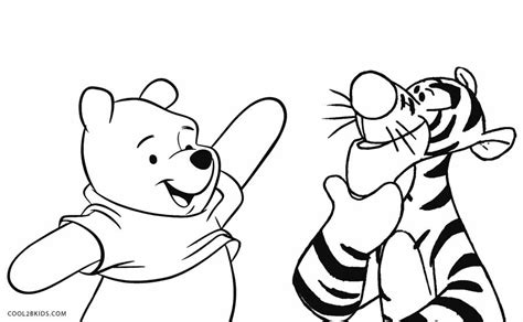 Detailed colouring tigers google search. Free Printable Winnie the Pooh Coloring Pages For Kids