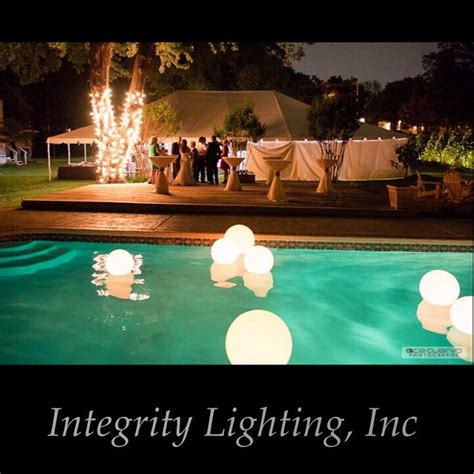 Tulsa Wedding Lighting Led Pool Lights Integrity Lighting