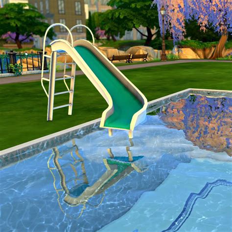 Pool Slider Sims 4 Toddler Sims 4 The Sims 4 Packs
