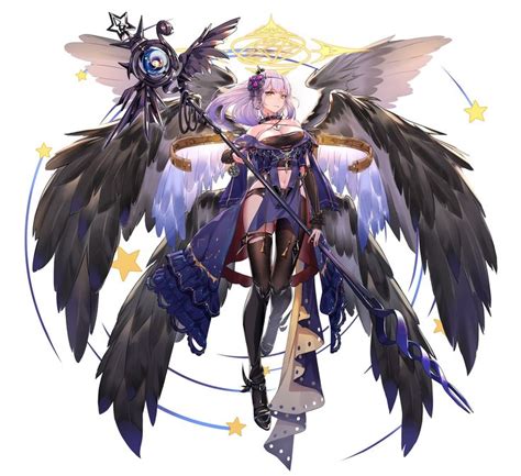 Fallen Angel Fantasy Character Design Character Design Inspiration