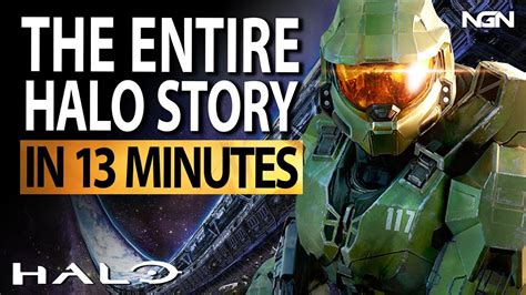 The Entire Halo Story In 13 Minutes Youtube