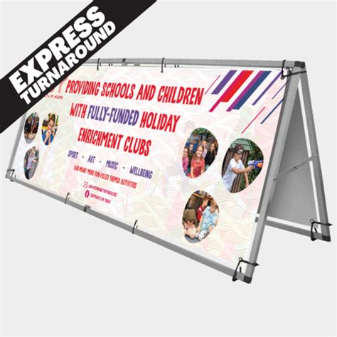 Free Standing And Wall Mounted Banners Framed Banners Uk