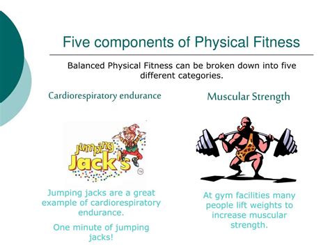 Ppt Five Components Of Physical Fitness Powerpoint Presentation Free