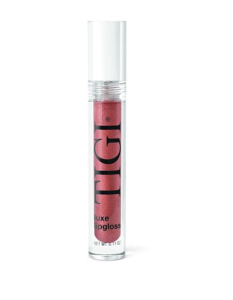 Amazon Com Tigi Cosmetics Luxe Lip Gloss Foxy Ounce Beauty