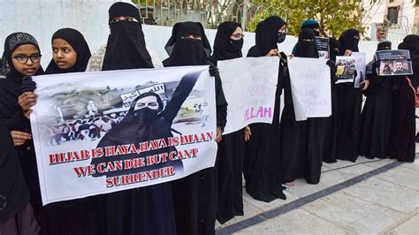 karnataka hijab row live prohibitory orders clamped in bengaluru hc s three judge bench to