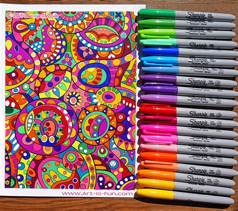 Download Coloring Supplies: The Best Markers, Colored Pencils, Gel Pens, and More for Coloring! — Art is Fun