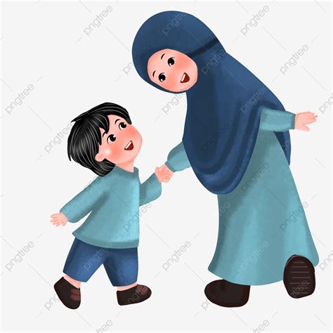 Gambar Animasi Anak Laki2 Dan Ibunya Kisah Uwais Al Qarni Gendong Ibu