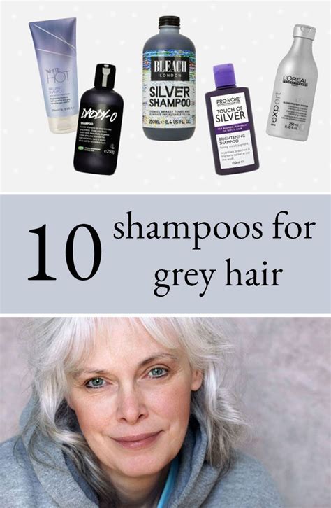 Shampoo For Grey Hair Grey Hair Care Shampoo For Gray Hair Brighten