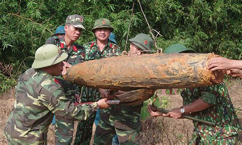 Vietnamese Military Finds Two Unexploded Bombs