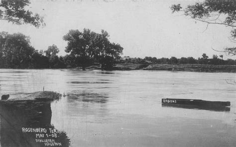 Brazos River At Flood Stage In 1908 The Portal To Texas History