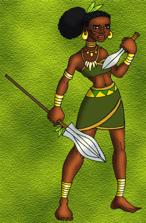 West African Jungle Huntress By Tyrannoninja On Deviantart