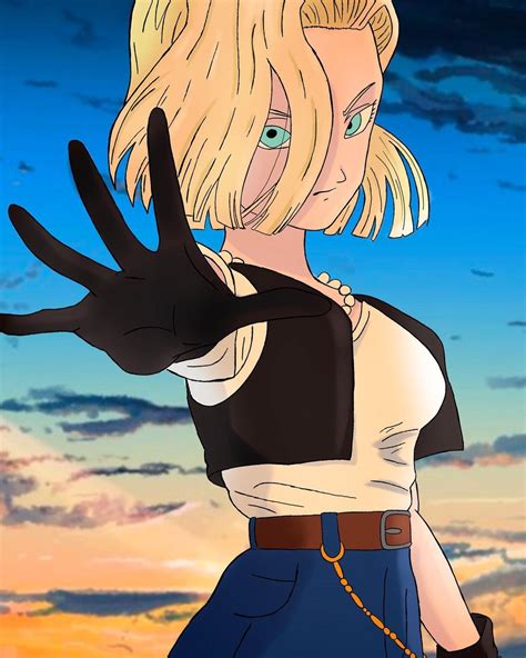 1 204 likes 3 comments android 18 ラズリ💛 18lazuli on instagram “💛art by nashdnash2007