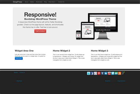 Homepage Layouts Strappress