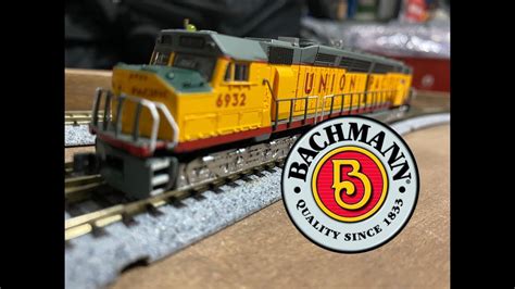 Will It Run Used N Scale Bachmann Dda40x Union Pacific Dcc