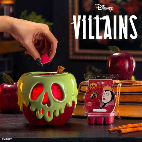 Just One Bite Poison Apple Scentsy Warmer Disney Villains