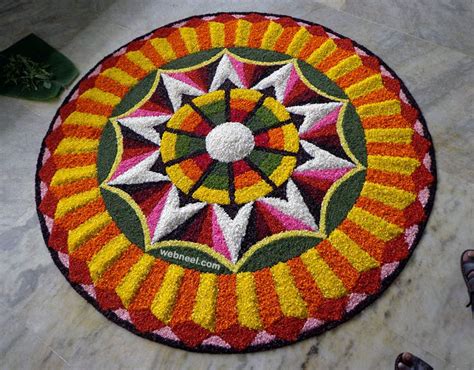 Beautiful Onam Pookalam Designs Best Greetings Quotes My Xxx Hot Girl