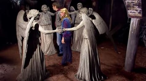 The Weeping Angels Attack Blink Doctor Who Bbc Youtube