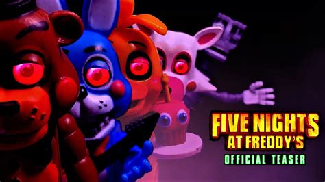 Fnaf Movie Trailer But With The Toy Animatronics Five Nights At