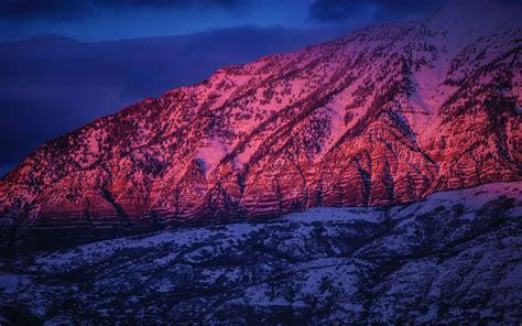 Mountain Sunset 5k Imac Wallpaper Download Allmacwallpaper