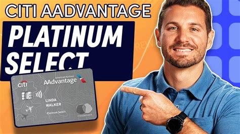 Citi Aadvantage Platinum Select World Elite Mastercard Overview Youtube